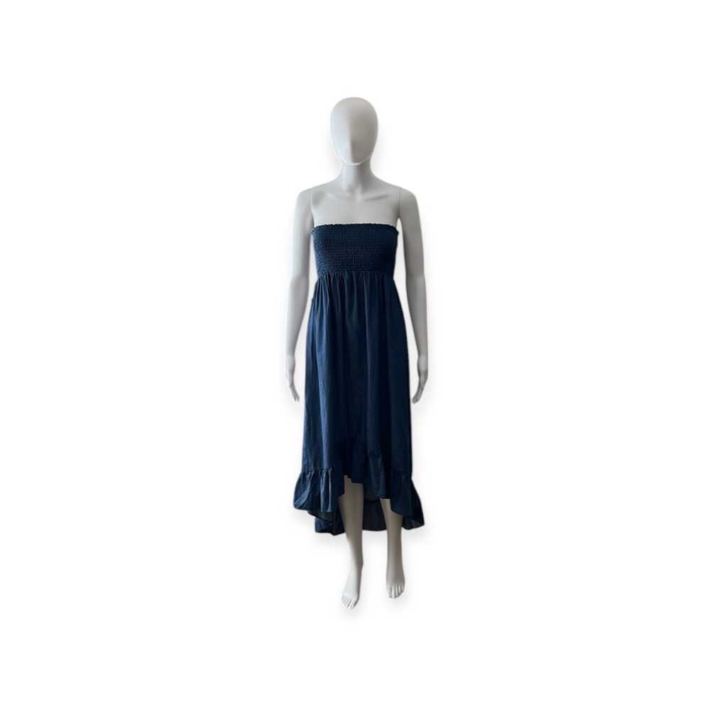 Maurices Denim High-low Tube Top Dress Size Small